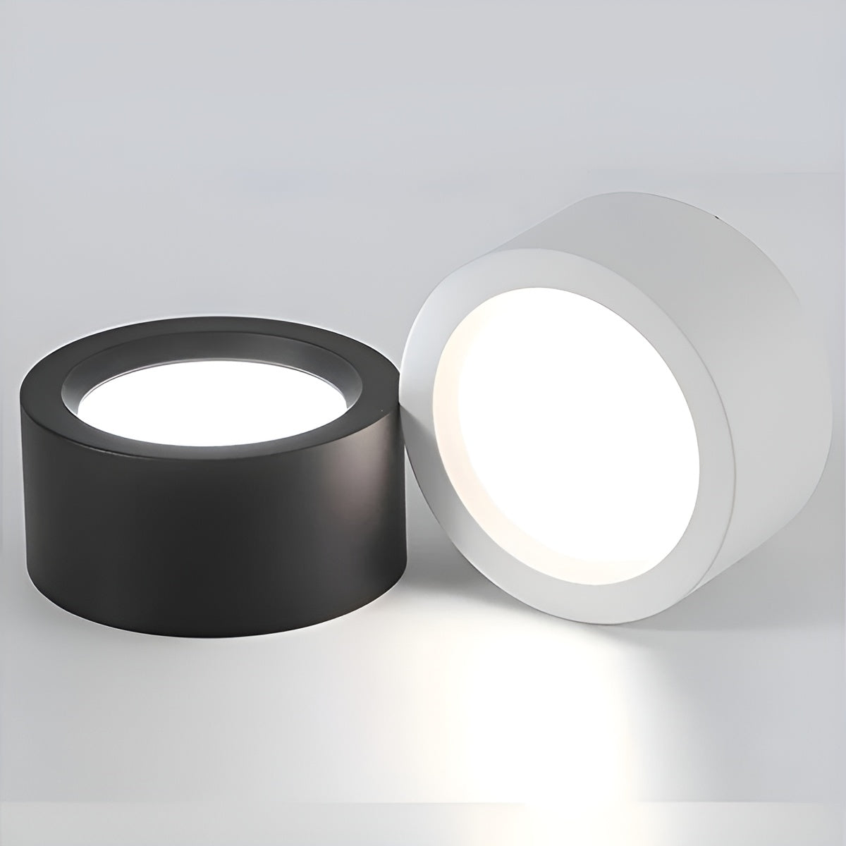 Plafonnier Rond LED Chaud Cosy | Blanc D10×H7cm 7W pour Toutes les Pièces