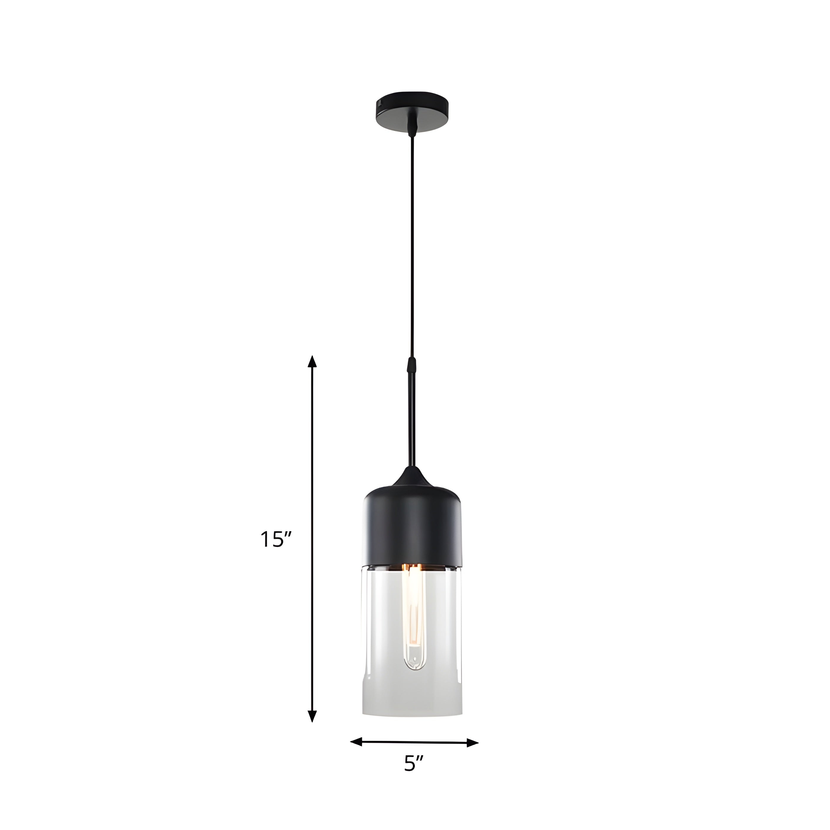 RusticLuxe Suspension Bois Vintage Luxe | Boule ou Cylindre pour Salon