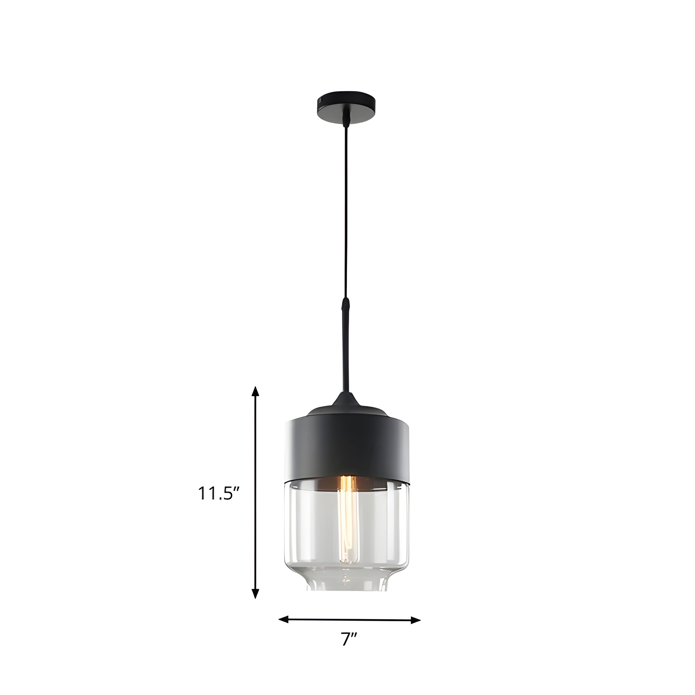 RusticLuxe Suspension Bois Vintage Luxe | Boule ou Cylindre pour Salon