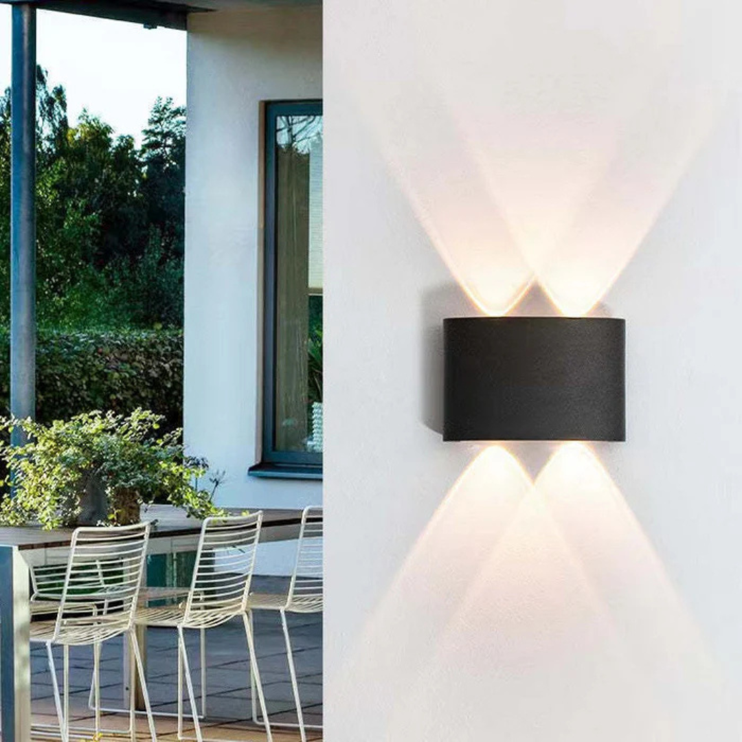 Rivik Applique LED IP54 | Intérieur et Extérieur Blanc Chaud
