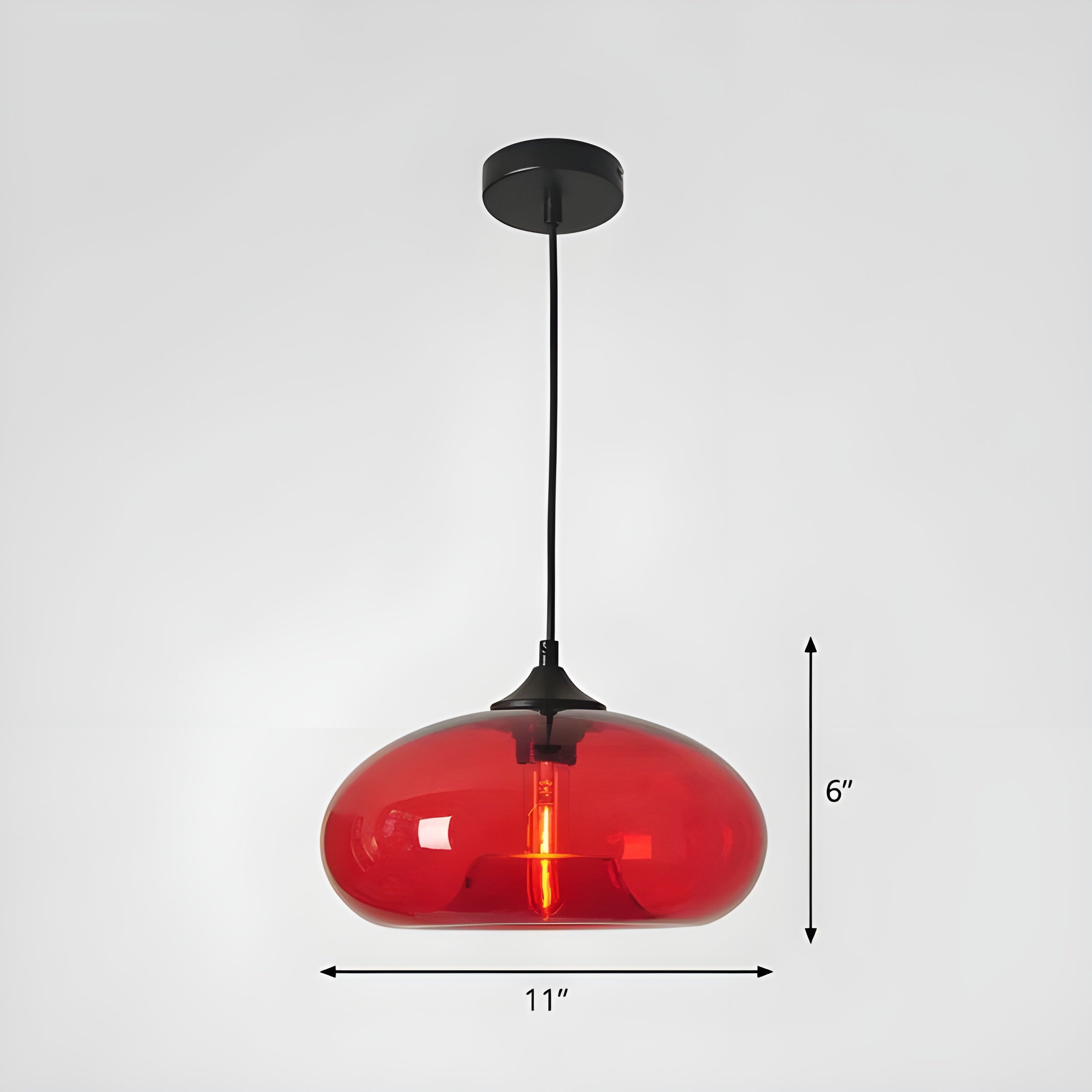 UrbanGlass Suspension Verre Moderne Urban | Style Contemporain Salon et Cuisine