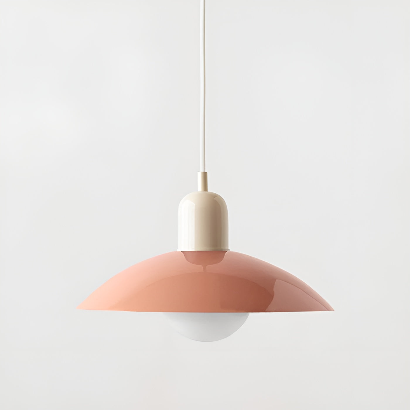 Suspension Bauhaus Colorée | Blanc pour Salle à Manger et Cuisine Joyeuse