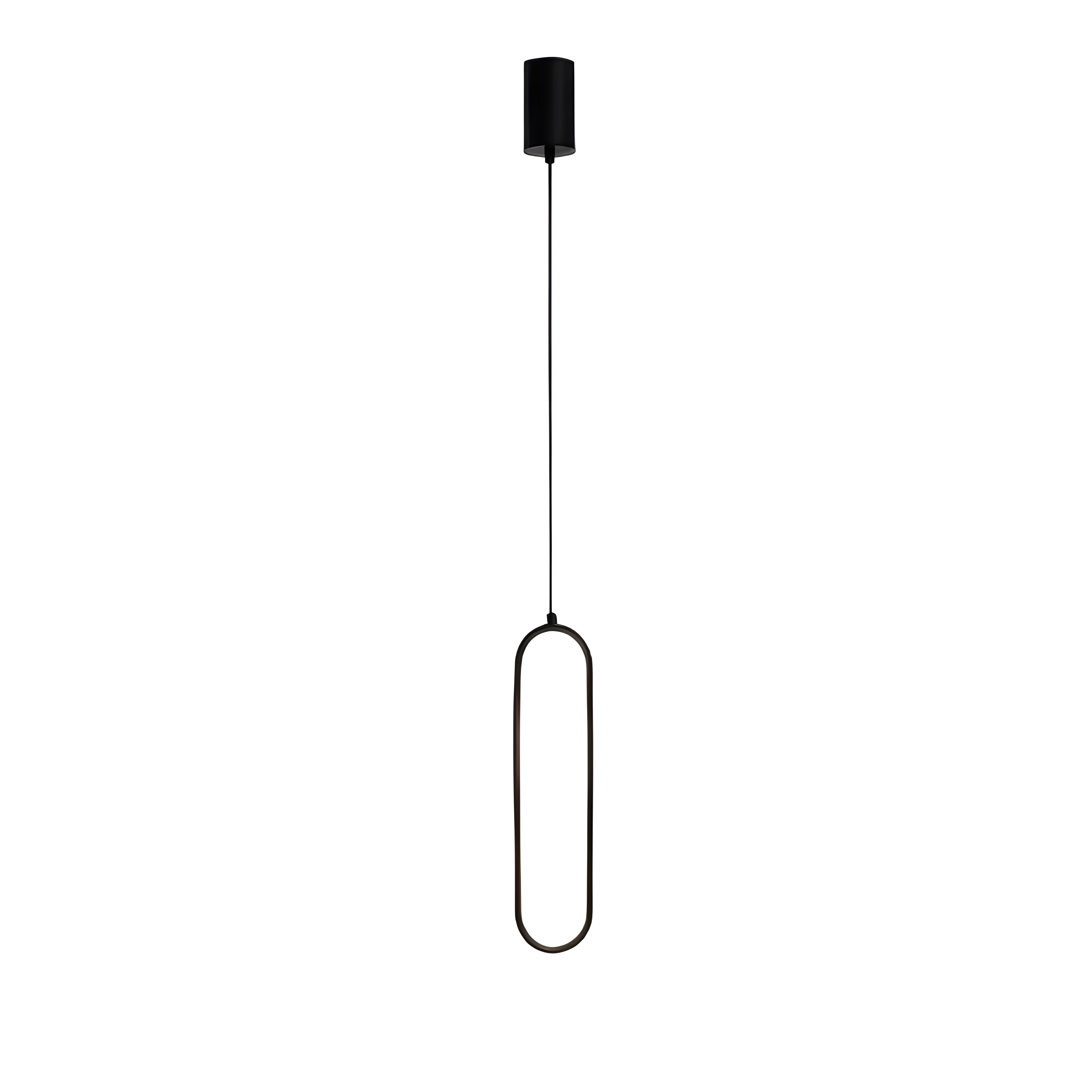GildedGlow Suspension LED Dorée Ambiance | Noir Simple ou Autre Lumière Chaude