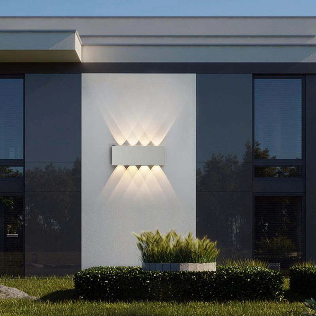 Rivik Applique LED IP54 | Intérieur et Extérieur Blanc Chaud