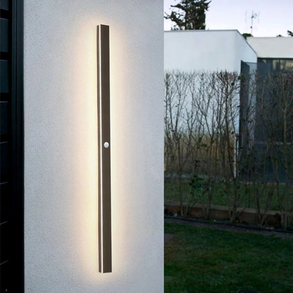 Ray Applique Linéaire Extérieur Métal Acrylique | Jardin et Couloir LED