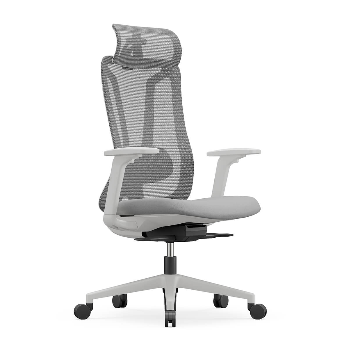 Chaise de Bureau Ergonomique Maille Premium avec Soutien Lombaire