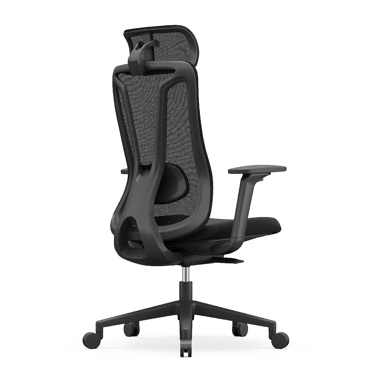 Chaise de Bureau Ergonomique Maille Premium avec Soutien Lombaire