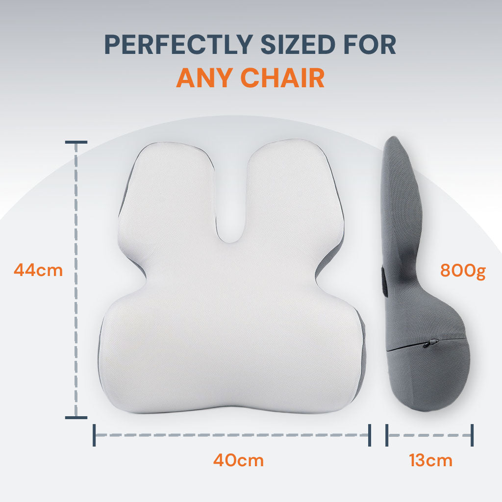 Coussin Lombaire Ergonomique pour Chaise de Bureau — Mal de Dos