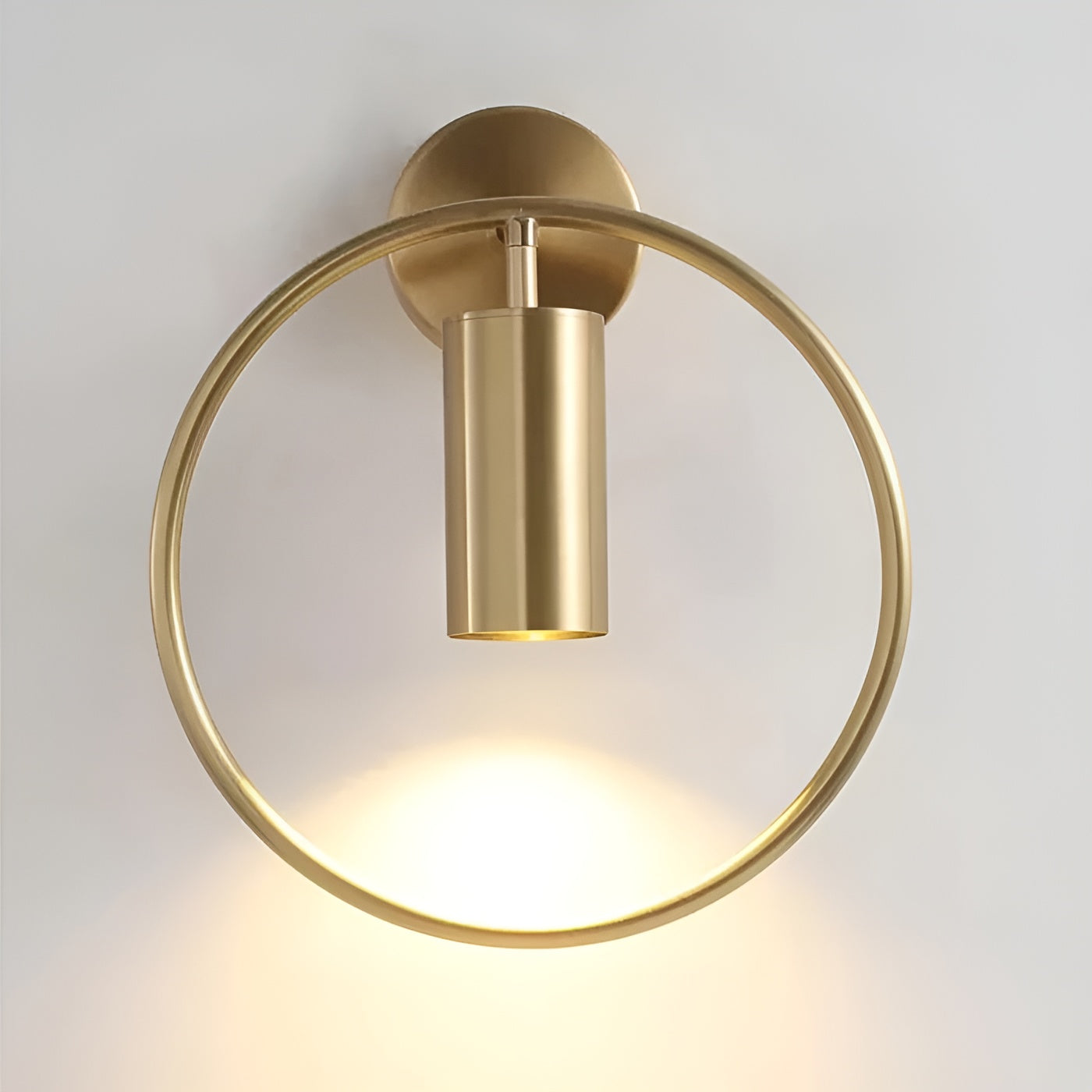 VivaLuxe Applique Anneau LED Architecturale | Moderne Noir ou Or Élégant