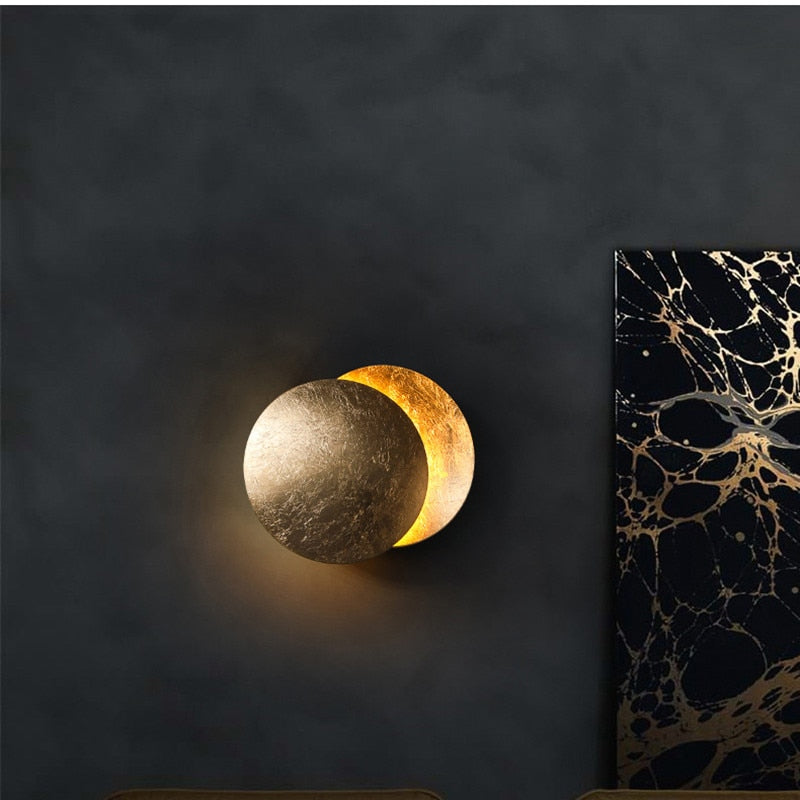 EclipseLamp Applique Éclipse | Lumière Douce et Apaisante pour l'Ambiance