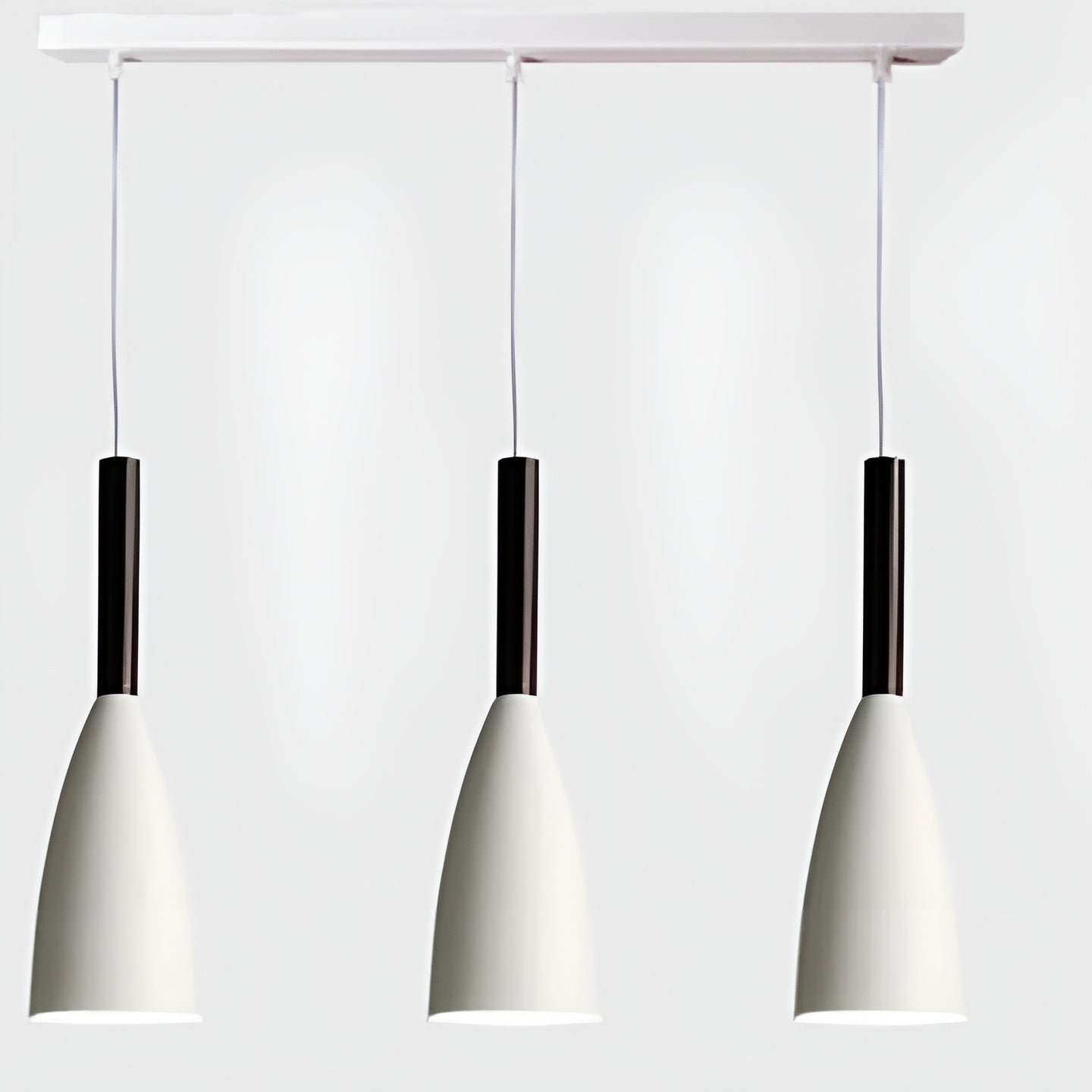Suspension Scandinave Hauteur Réglable | Cuisine et Chambre Blanc ou Gris