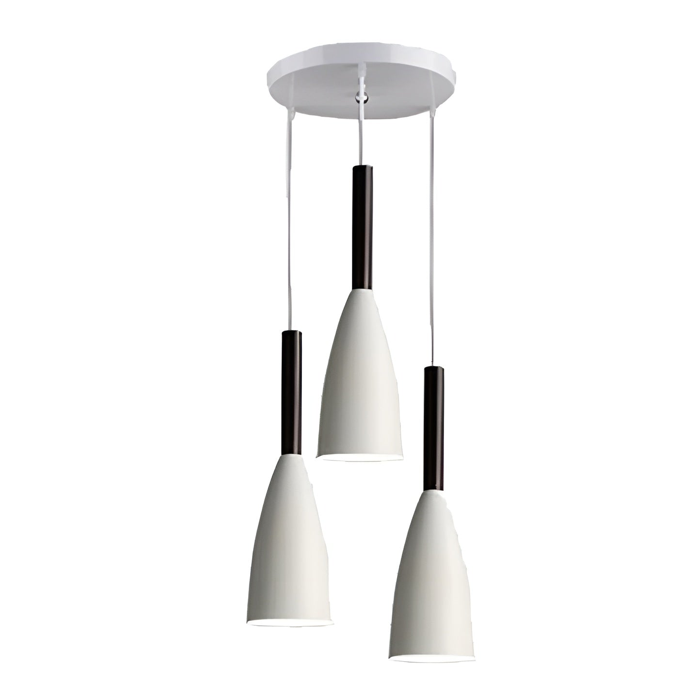 Suspension Scandinave Hauteur Réglable | Cuisine et Chambre Blanc ou Gris