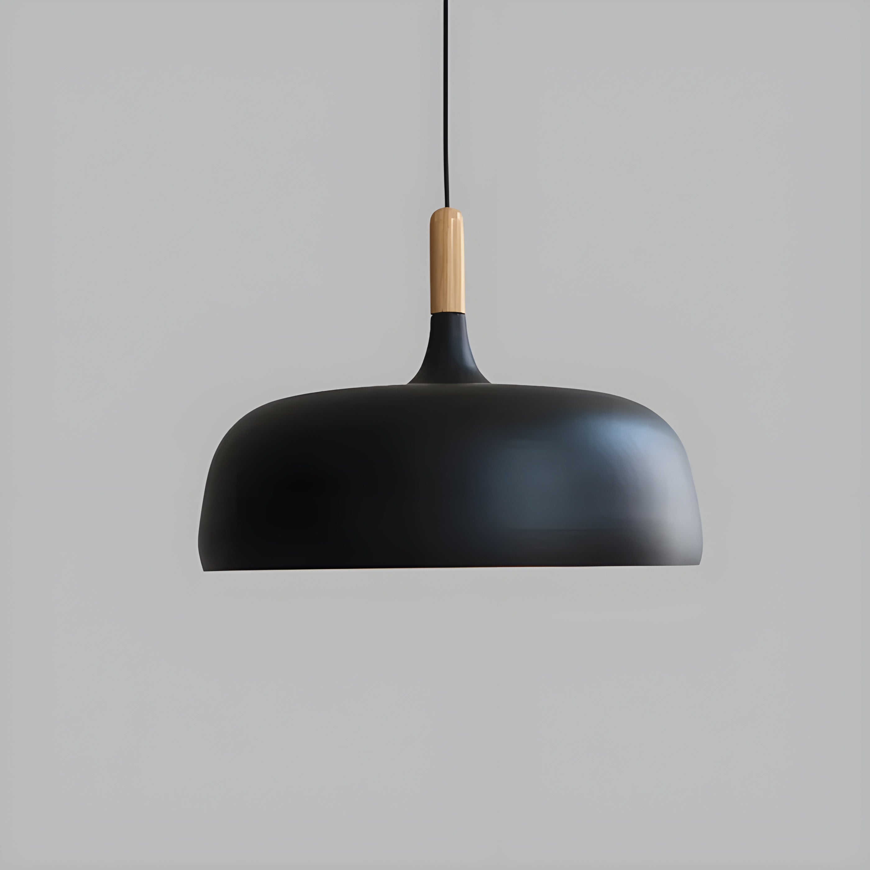 AltoLume Suspension Nordic LED Moderne | Noir Design Scandinave Épuré