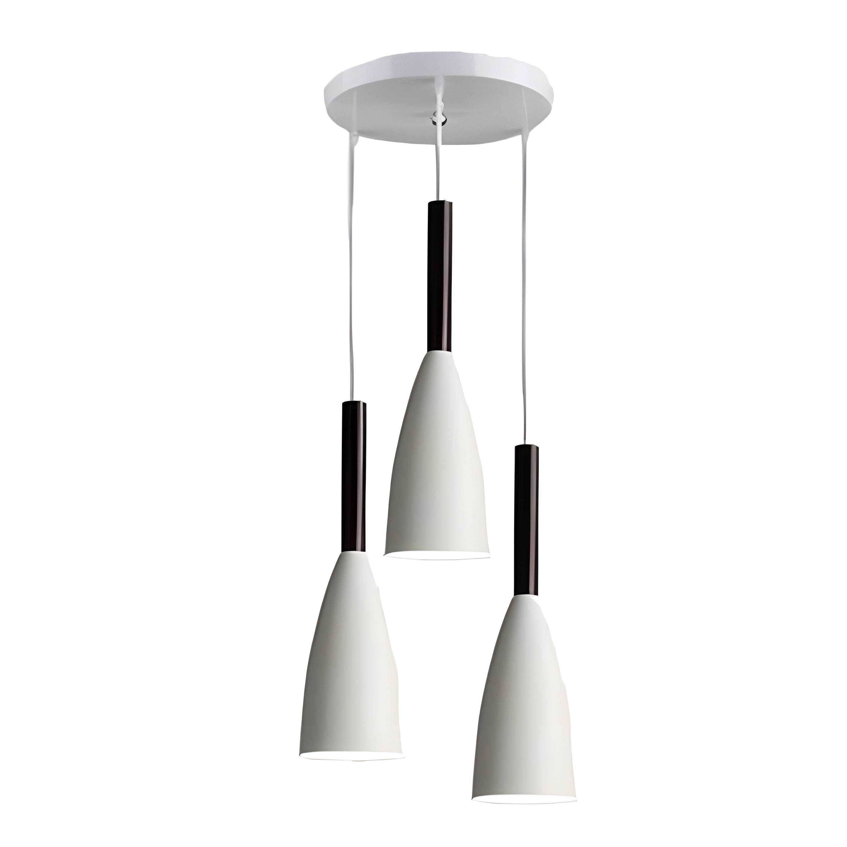 RetroSphere Suspension Nordic Rétro Réglable | Blanc ou Gris Ambiance Vintage