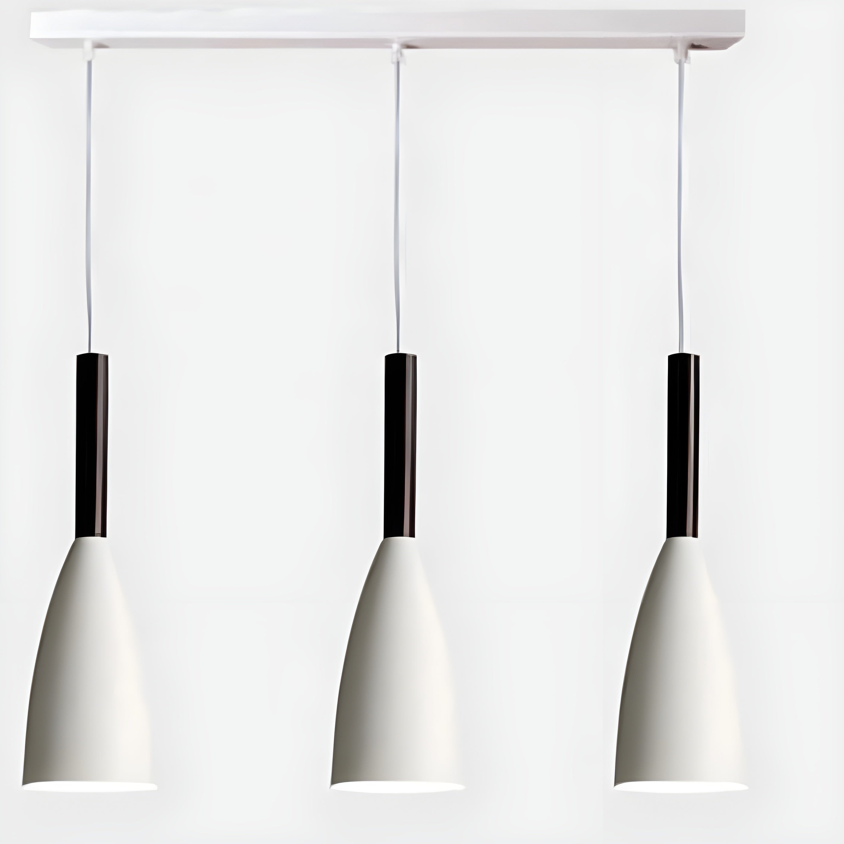 RetroSphere Suspension Nordic Rétro Réglable | Blanc ou Gris Ambiance Vintage