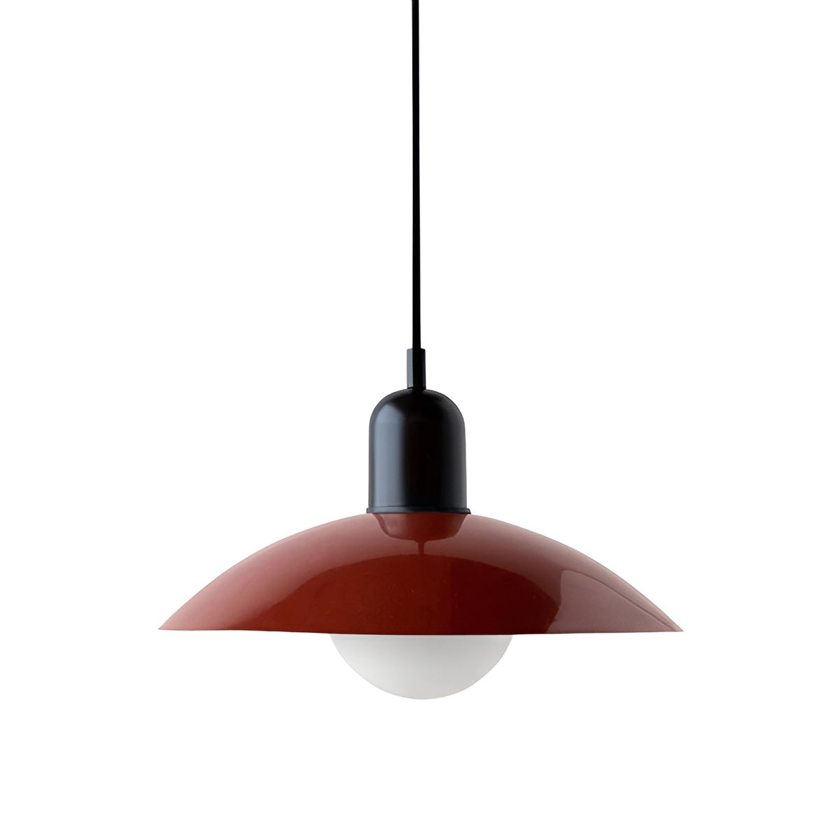 Macaron Suspension Scandinave Pastel Réglable | Blanc et Rose pour Salon