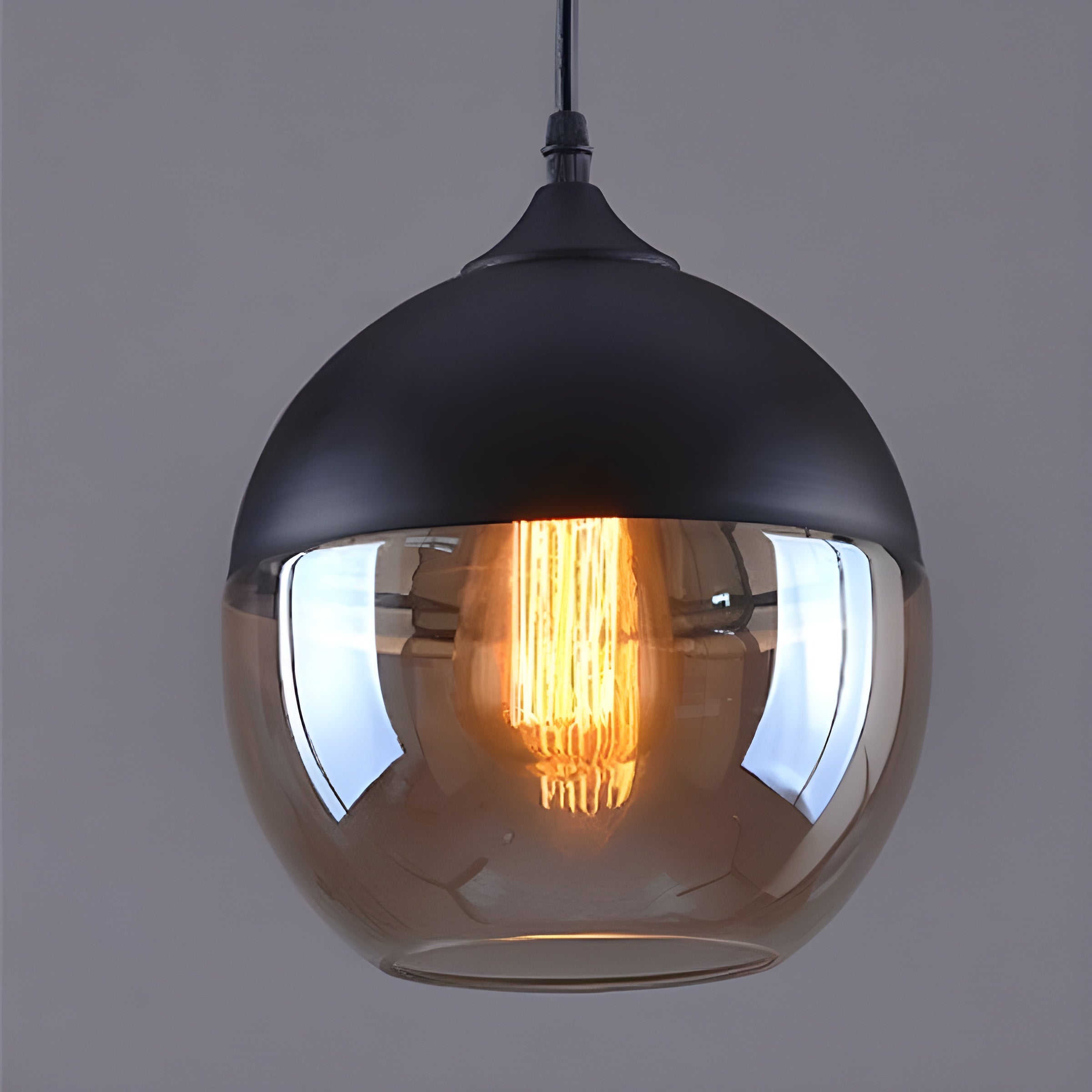 Suspension Verre Scandinave Stylée | Classique ou Ronde pour Salons Élégants