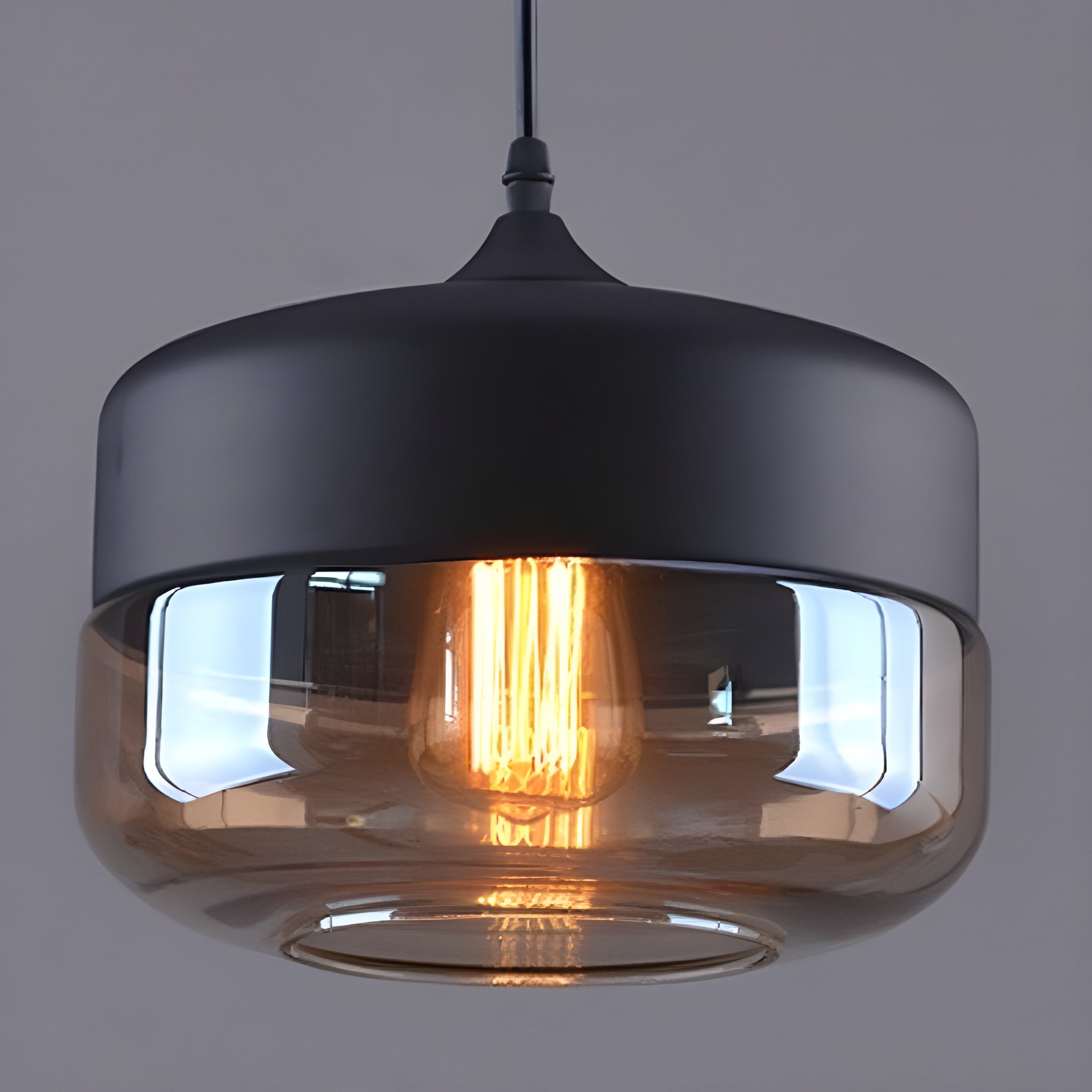 Suspension Verre Scandinave Stylée | Classique ou Ronde pour Salons Élégants