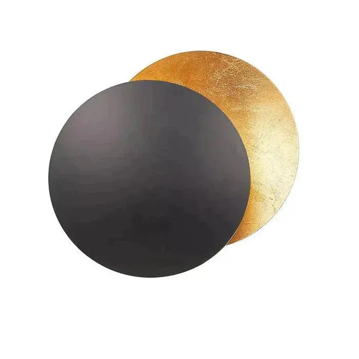 Applique Éclipse Élégante | Lumière Blanche Chaude pour Salon Moderne