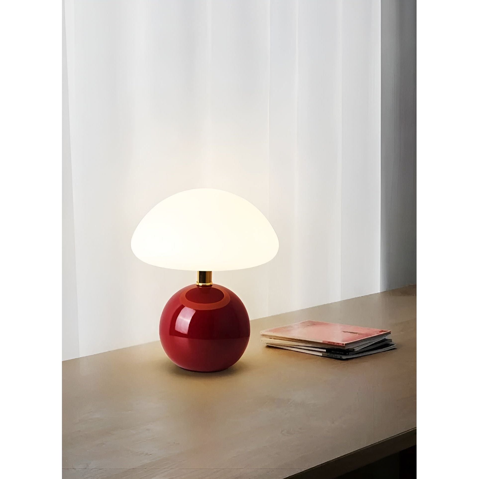 CreamyShine Veilleuse Champignon Cosy | Lumière Chaude Rose ou Jaune Chambre