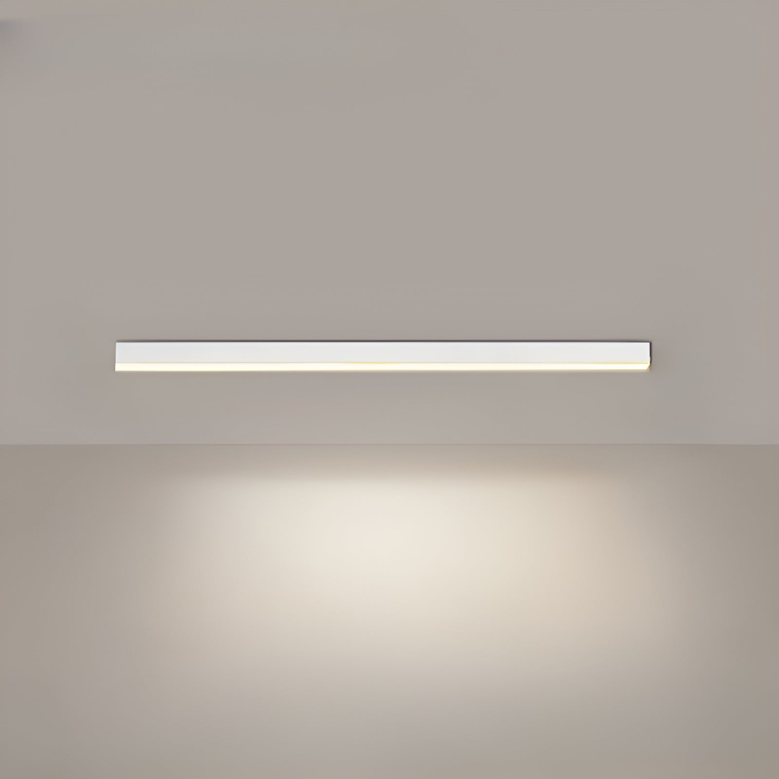 Plafonnier LED Moderne Doux et Chaud | Blanc 60cm pour Salon et Séjour Cosy