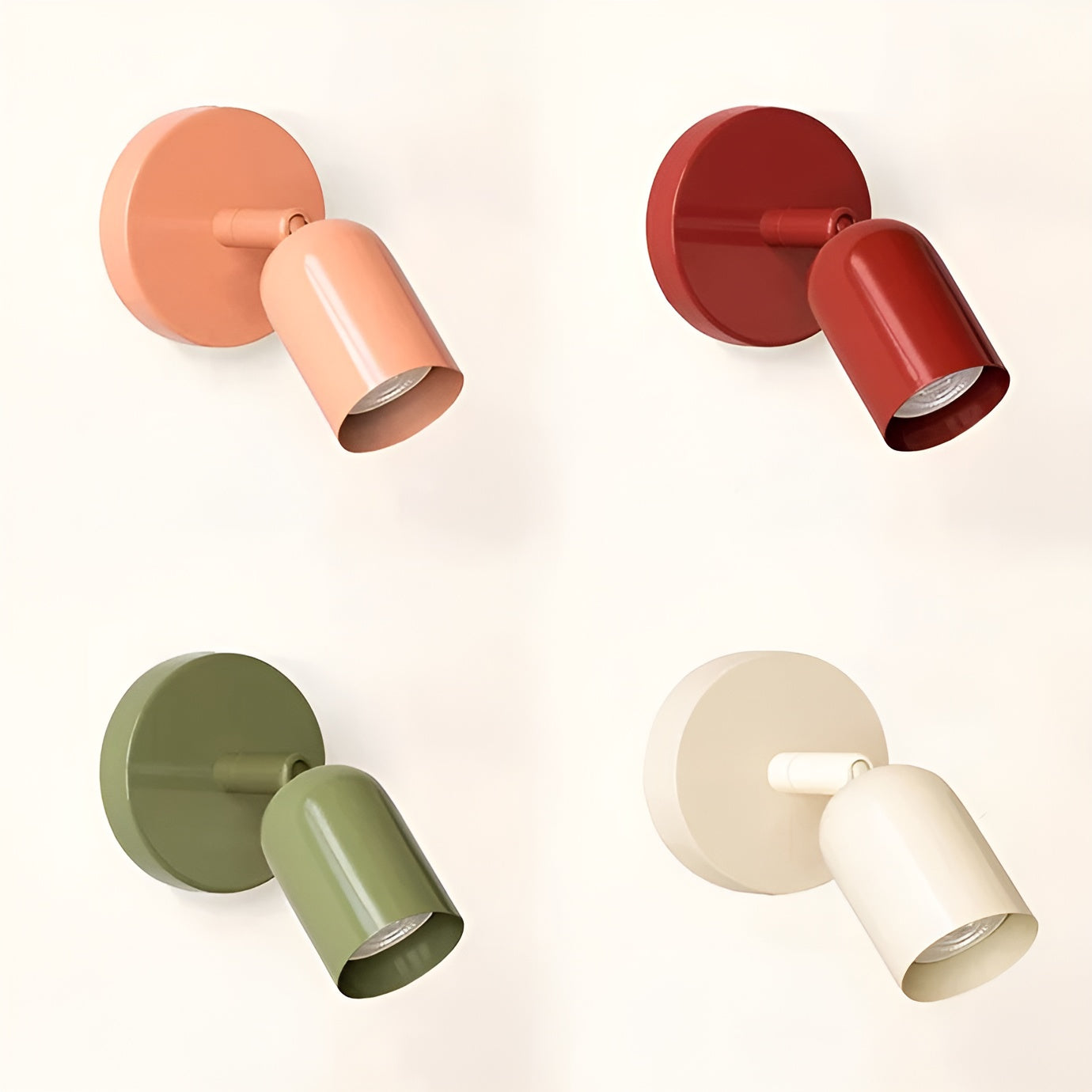 Applique Nordic Pastel Décorative | Couleurs Douces Salon et Chambre Blanc Froid ou Chaud
