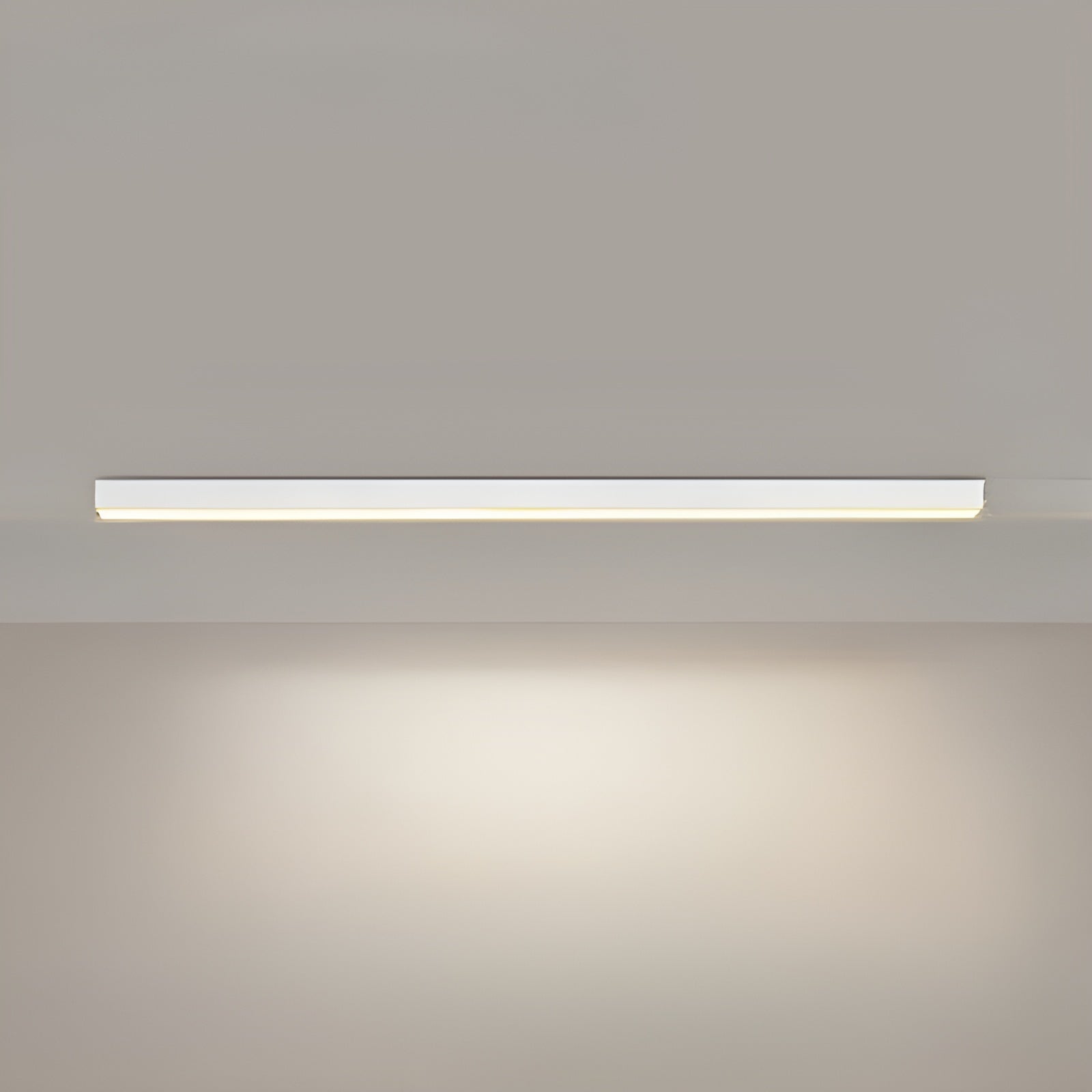 Plafonnier LED Moderne Doux et Chaud | Blanc 60cm pour Salon et Séjour Cosy