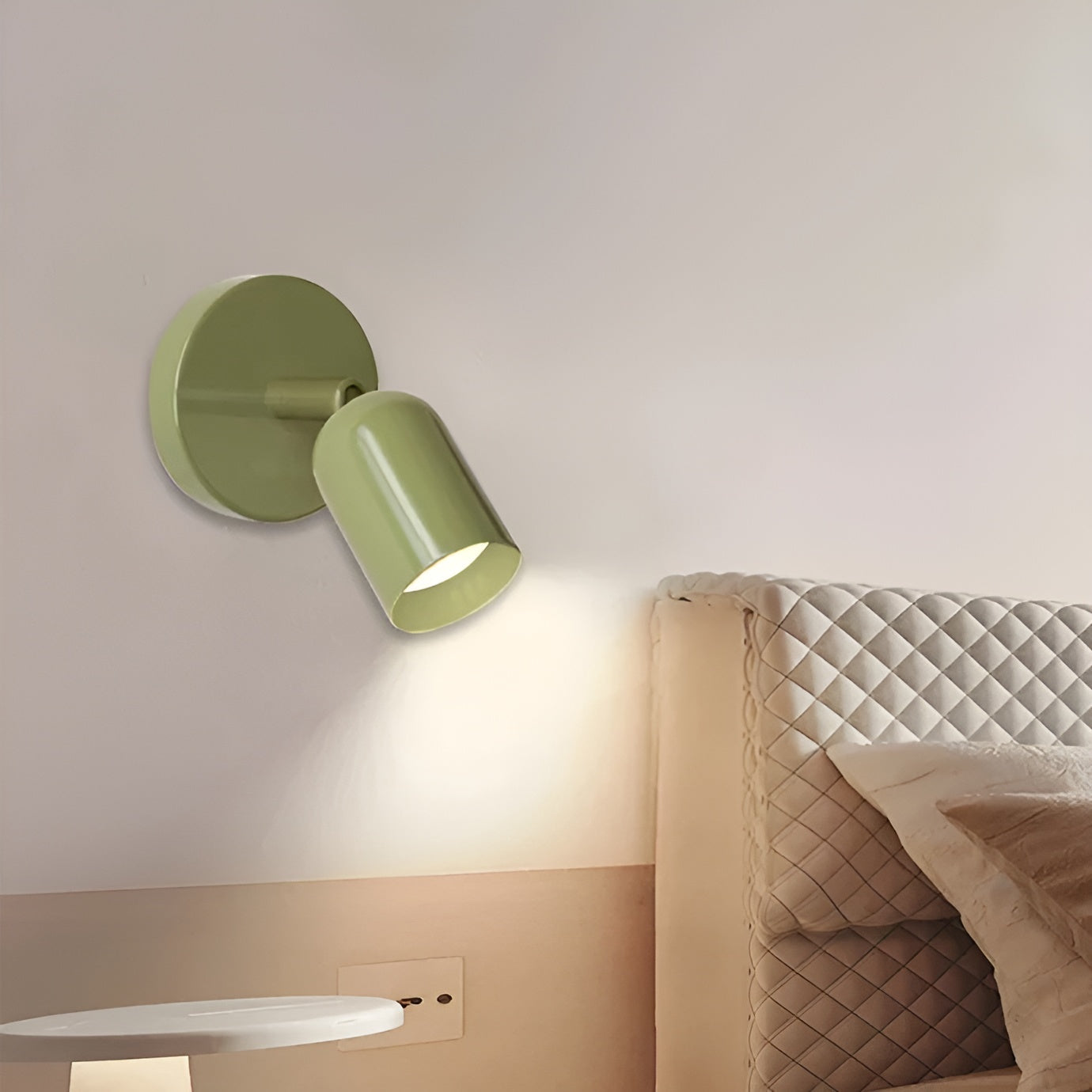 Applique Nordic Pastel Décorative | Couleurs Douces Salon et Chambre Blanc Froid ou Chaud