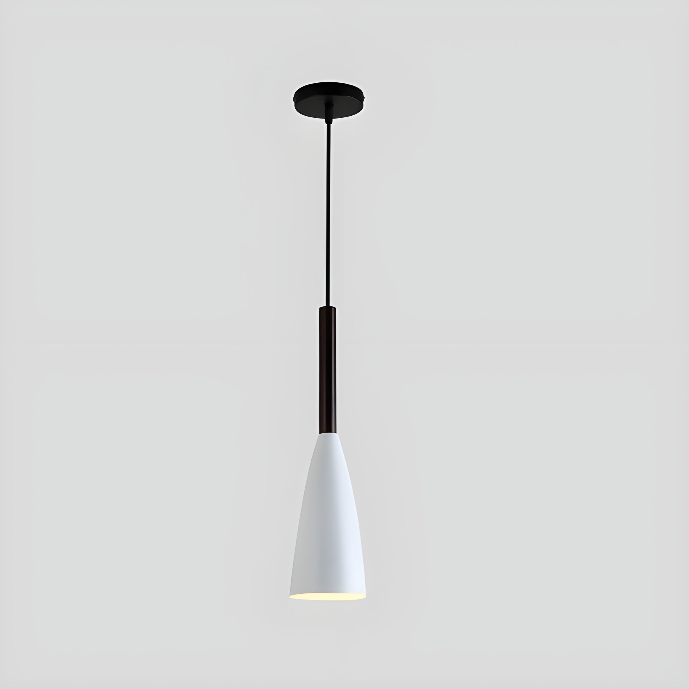 RetroSphere Suspension Nordic Rétro Réglable | Blanc ou Gris Ambiance Vintage