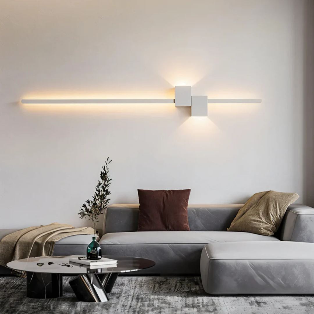 Veris Applique LED Blanc Chaud 3000K Moderne | Intérieur Doré Élégant