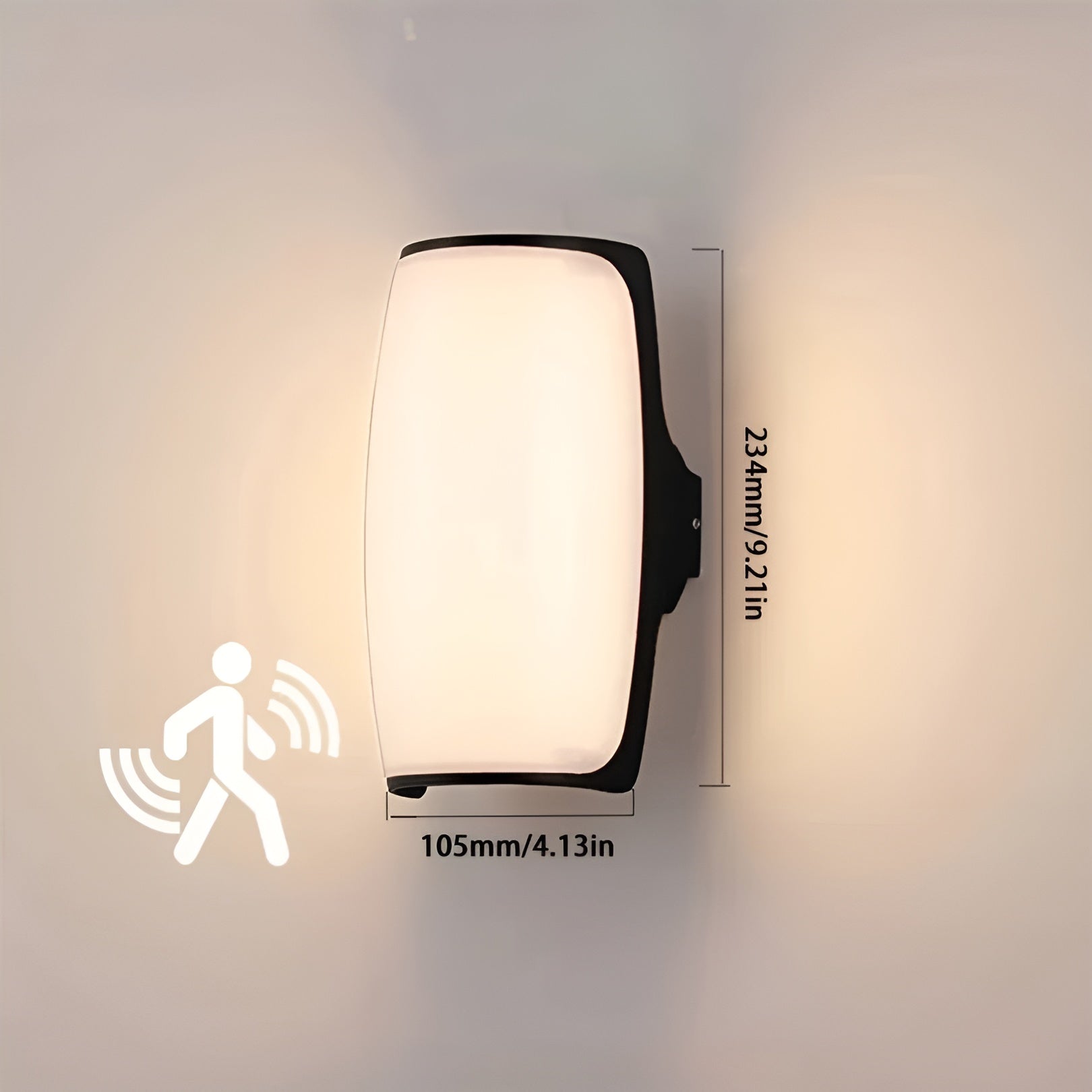 Applique Extérieure LED Étanche Détecteur | Jardin Terrasse et Entrée 18W