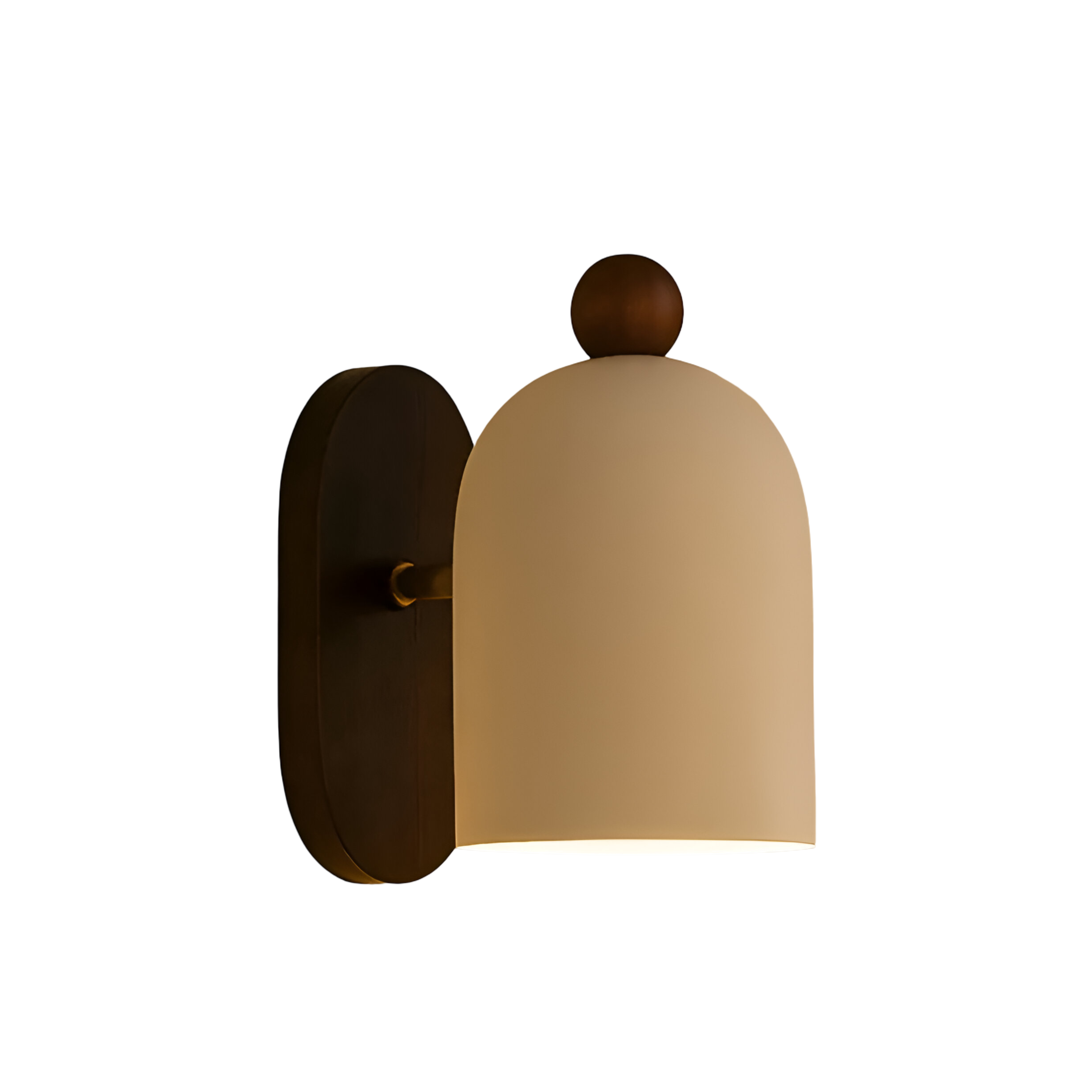 Applique Bois Noyer Lumière Naturelle | Salon et Couloir Chaleureux