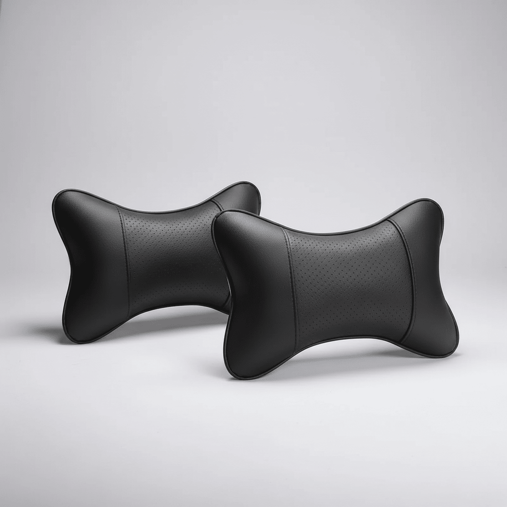 Breathable Mesh Car Headrest - Year-Round Cervical Comfort
