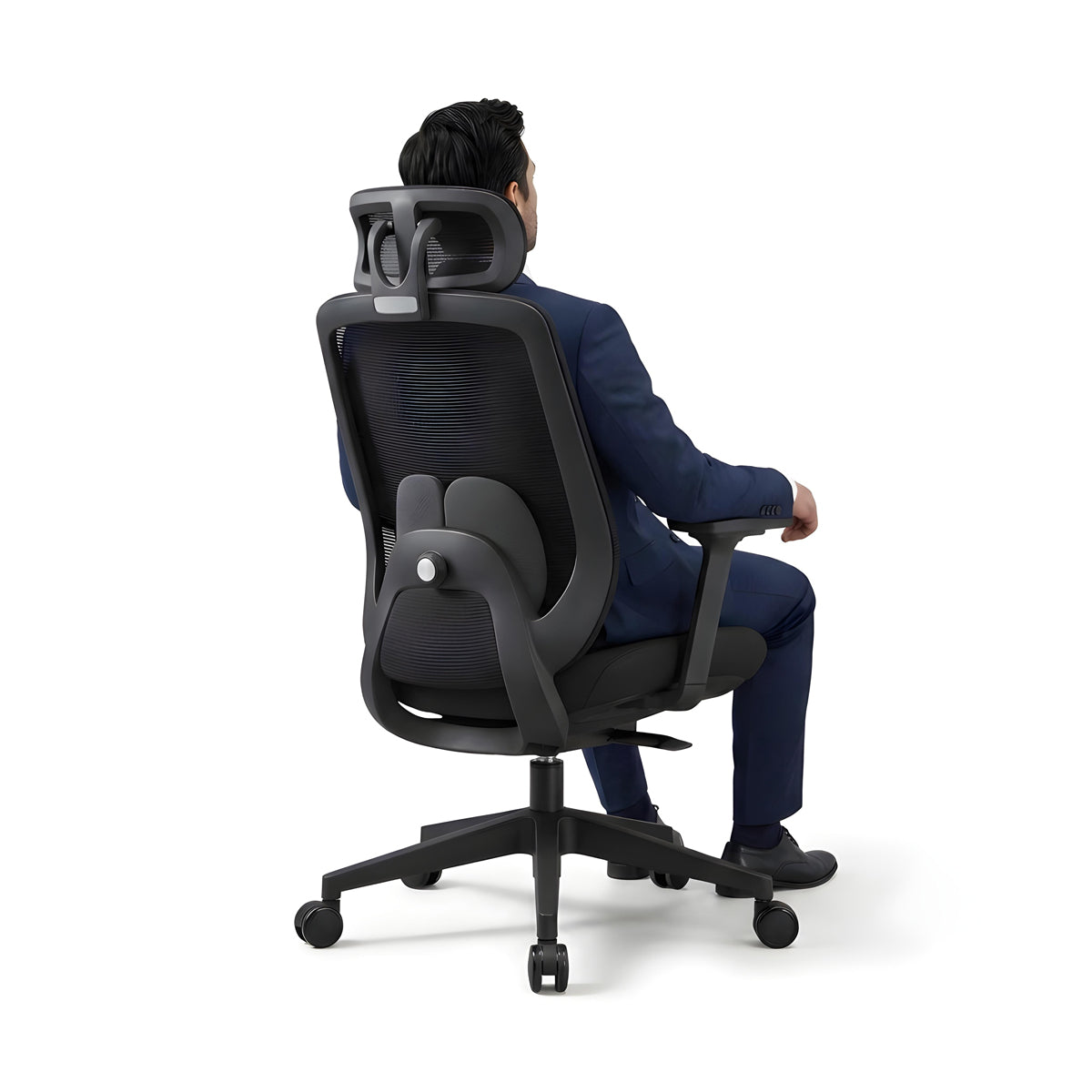 Chaise de Bureau Ergonomique Aera en Maille — 7 Couleurs disponibles