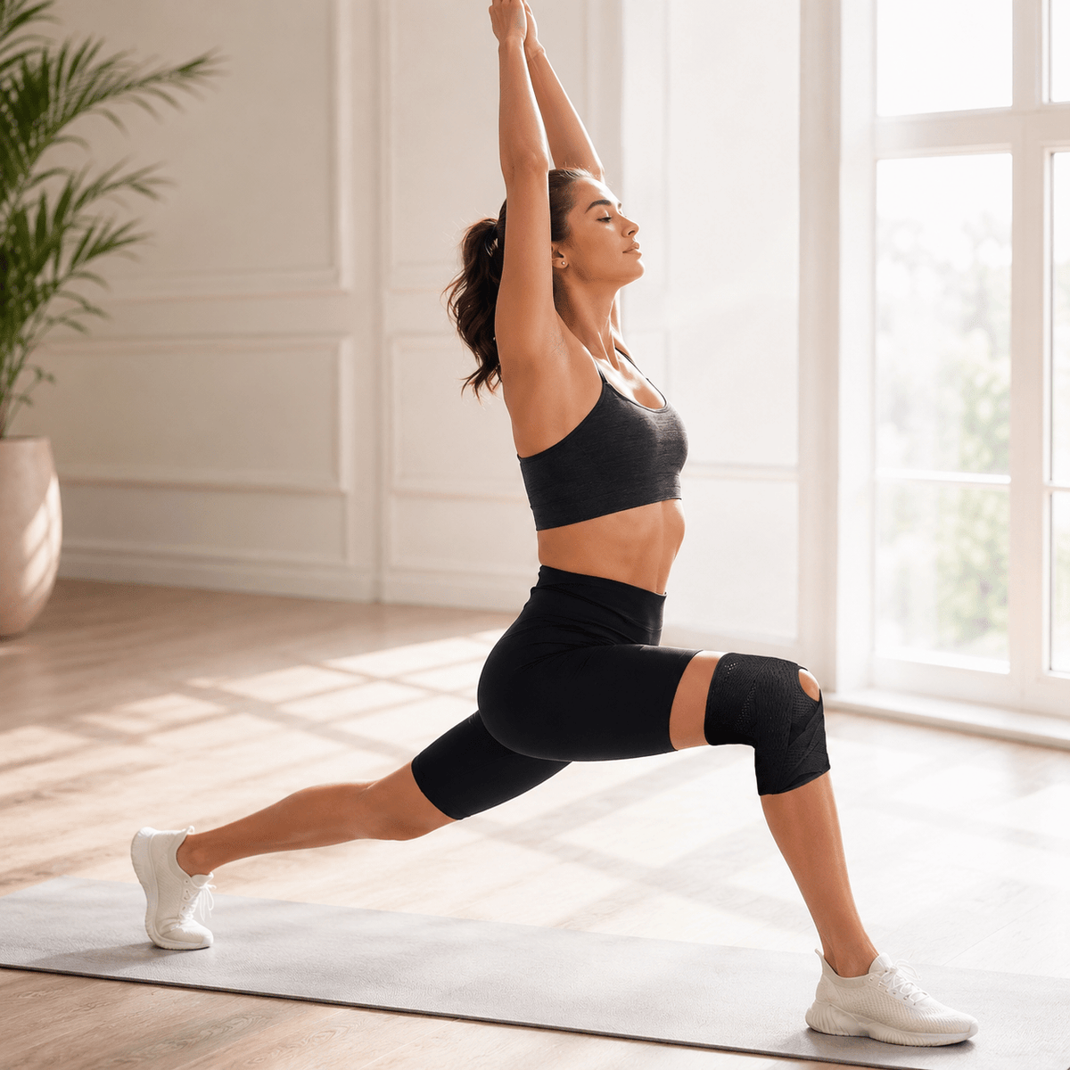 Adjustable Knee Brace with Stabilizers - Sport & Daily Wear
