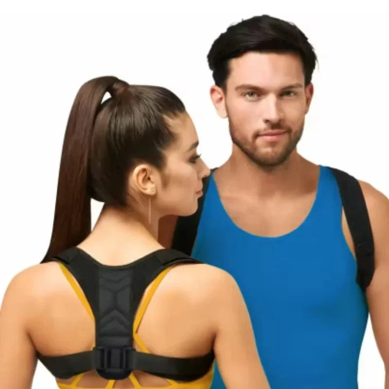 Men's Posture Belt Figure-8 - Breathable Back Panel Office