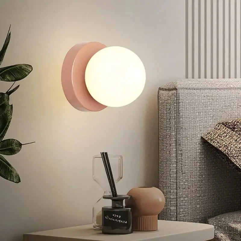 Lyyx Applique Ronde en Verre LED Moderne | Éclairage Intérieur Élégant