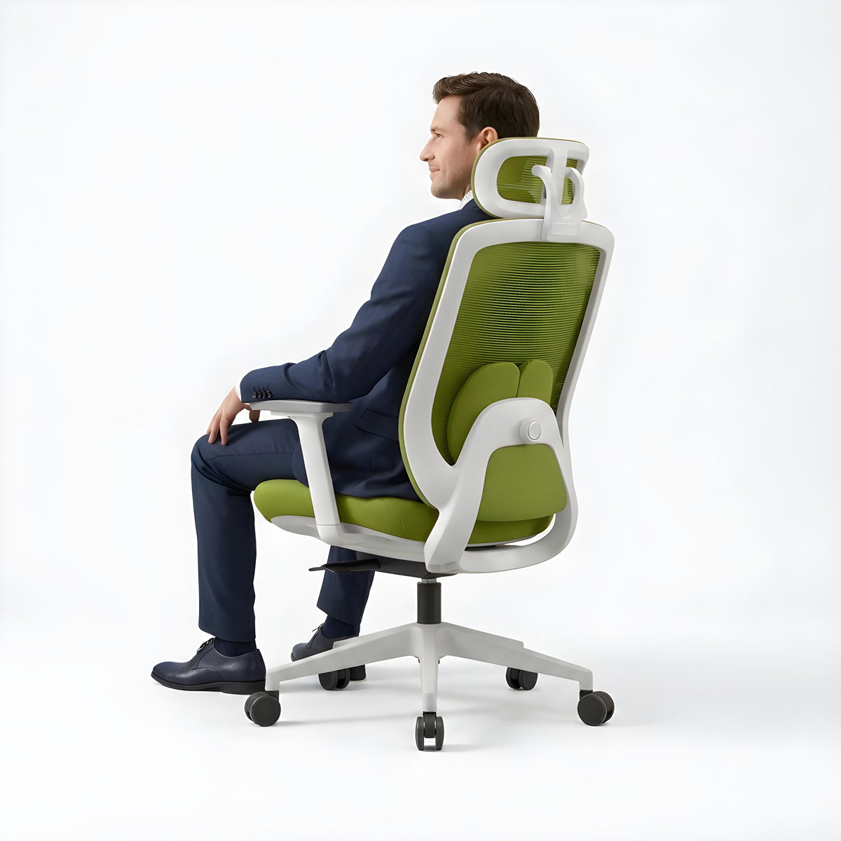 Chaise de Bureau Ergonomique Aera en Maille — 7 Couleurs disponibles
