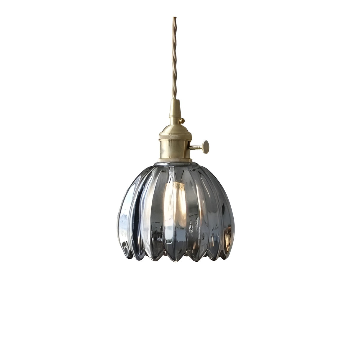Suspension Verre Fleurs Japonais | Design Cosy pour Ambiance Chaleureuse