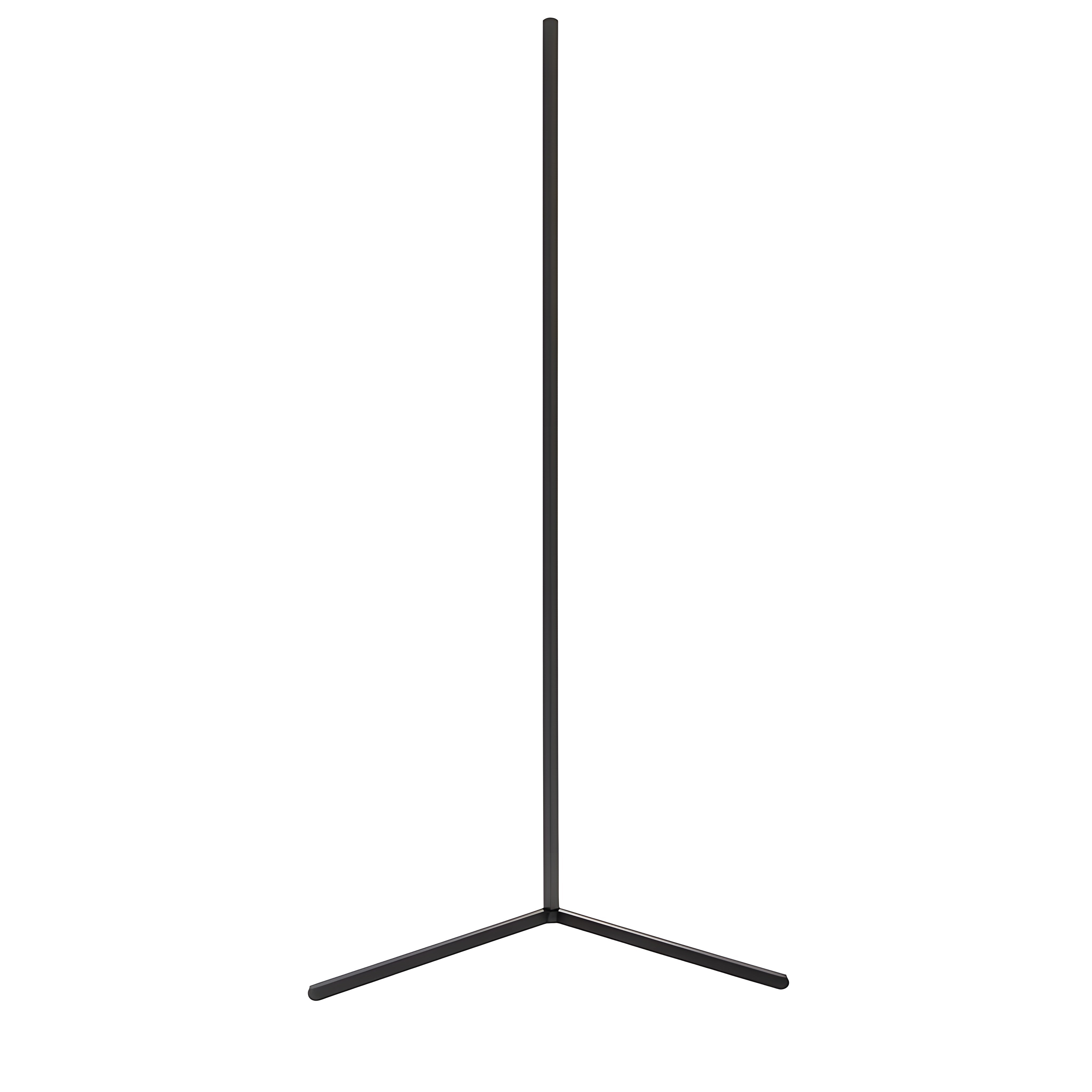 Lampadaire Coin Dimmable Télécommande | Lumière Indirecte Noir Blanc Chaud
