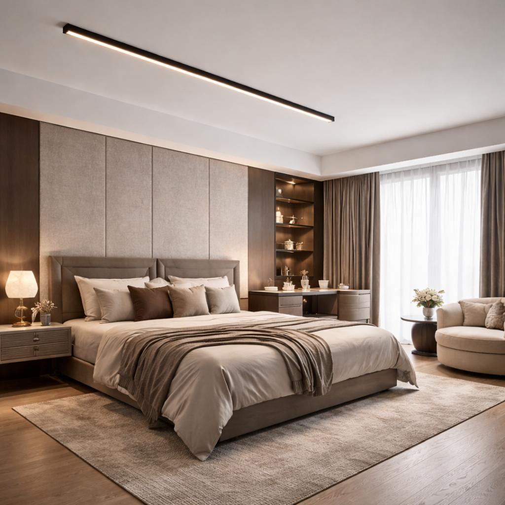 Applique Linéaire LED Anti-Éblouissement | Plafond ou Mur Moderne 60cm 12W