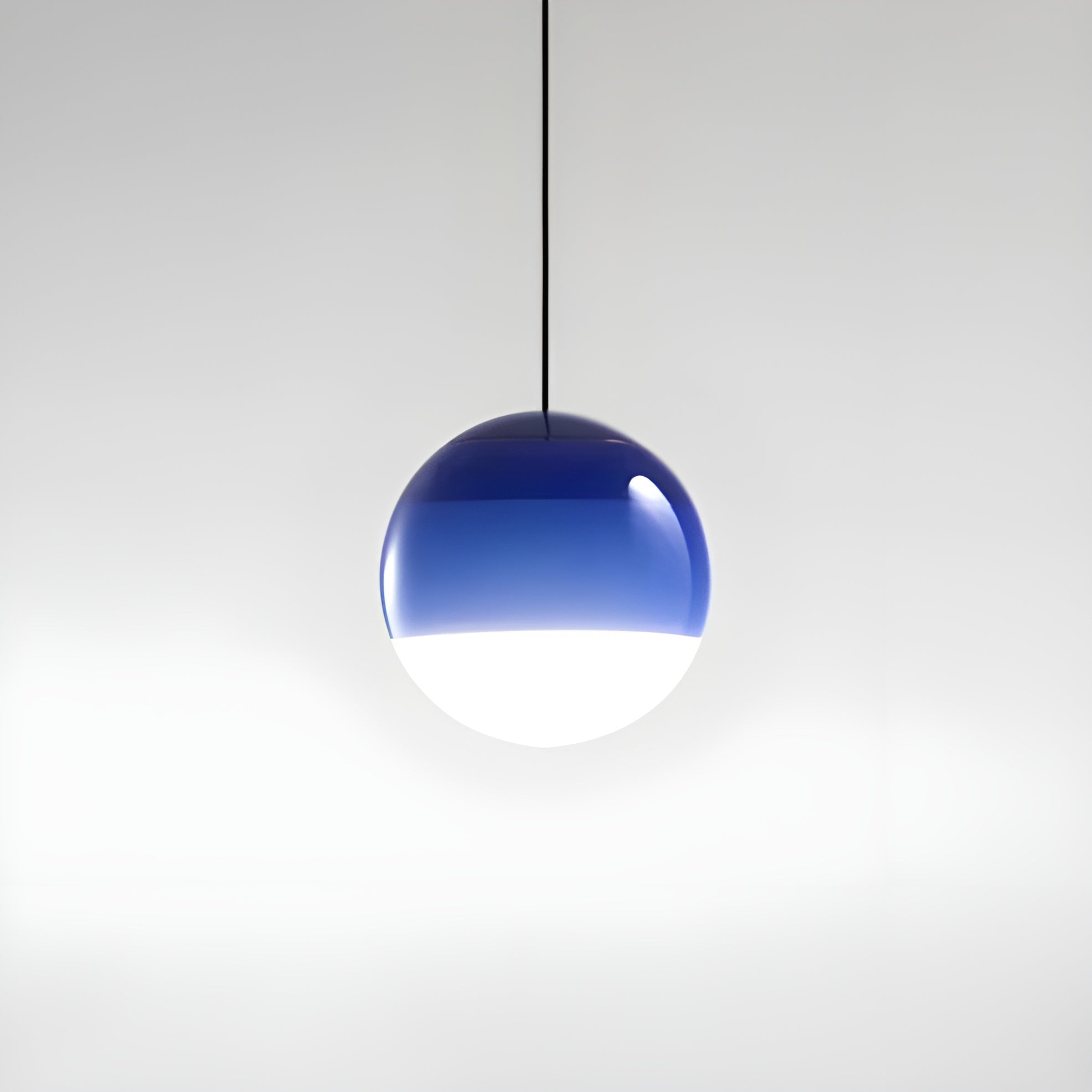 LumiOrb Suspension Ballon Créative LED Ambiance | Bleu D15 ou D20cm Féerique