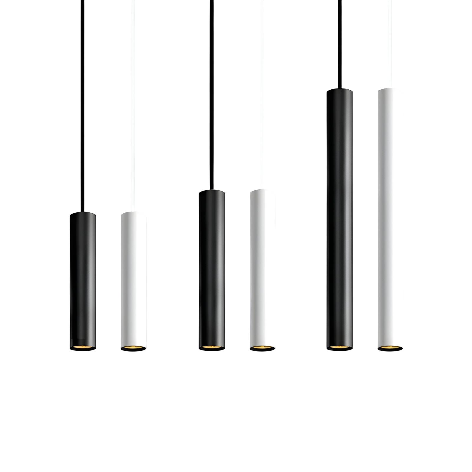 Suspension LED Dimmable Tube Mince | Cuisine Salle à Manger et Bar 7W