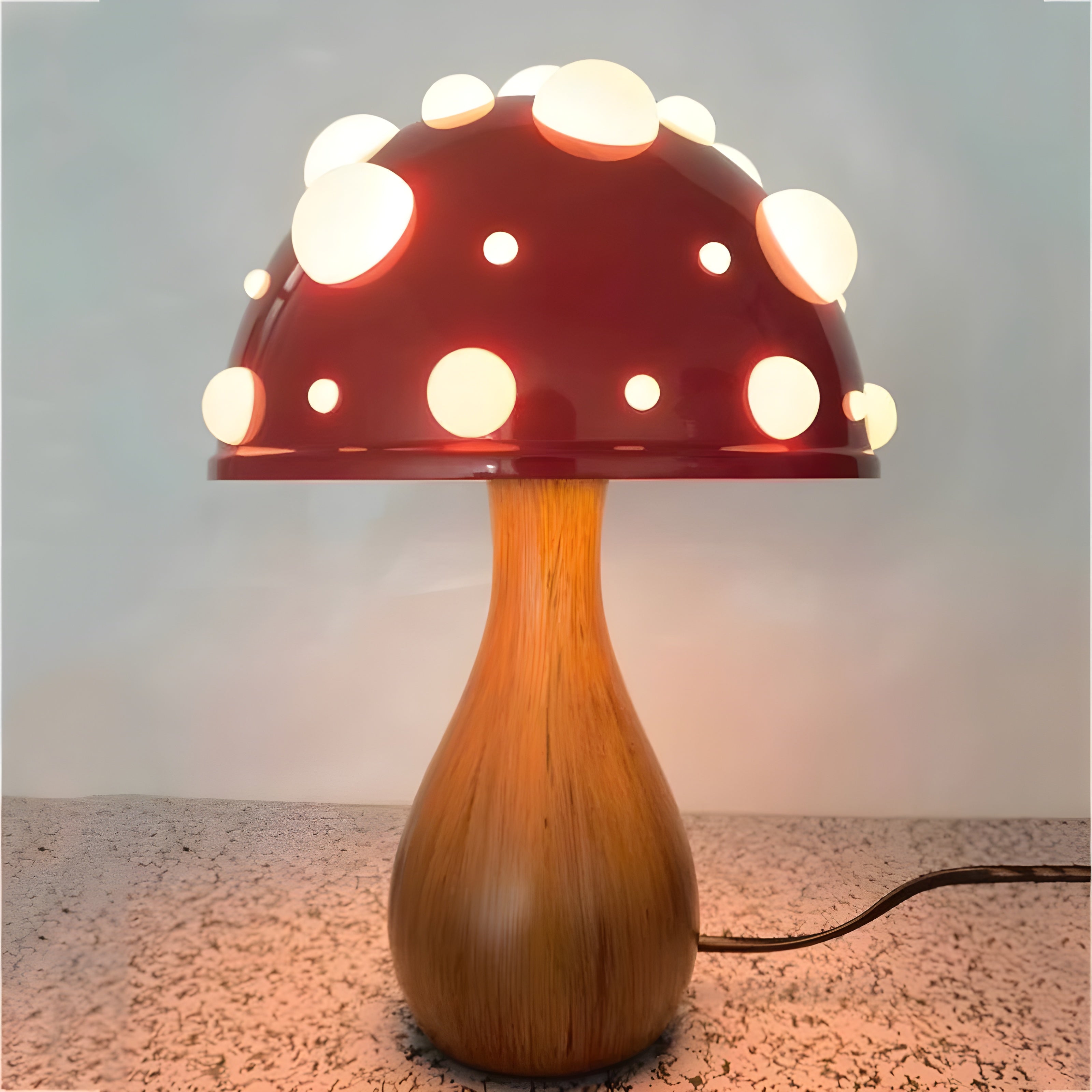 AmanitaDream Lampe Champignon Amanite LED | Décorative Magique Chambre et Salon