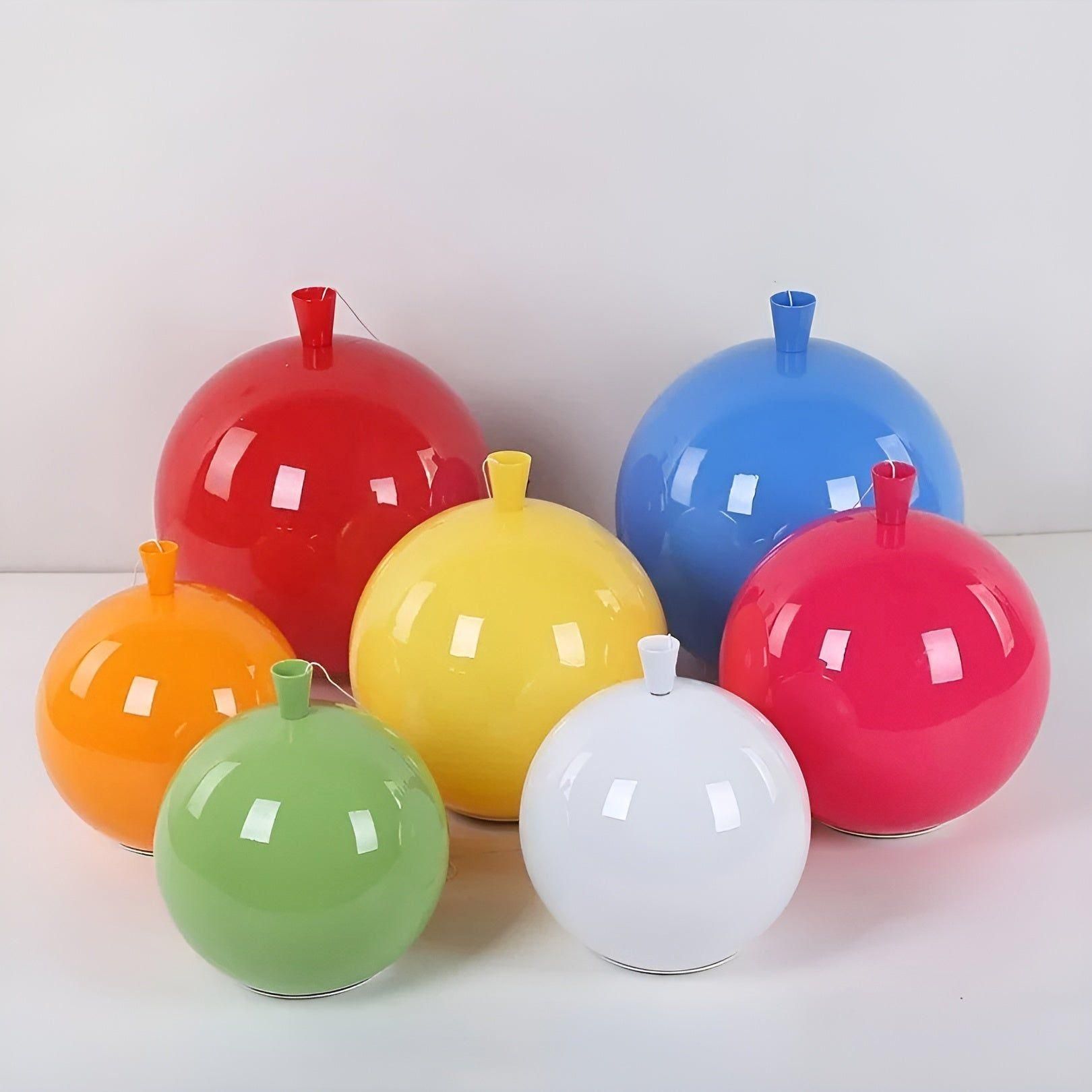 Suspension Ballon LED Créative Décorative | Rose ou Vert D20 ou D30cm Ambiance