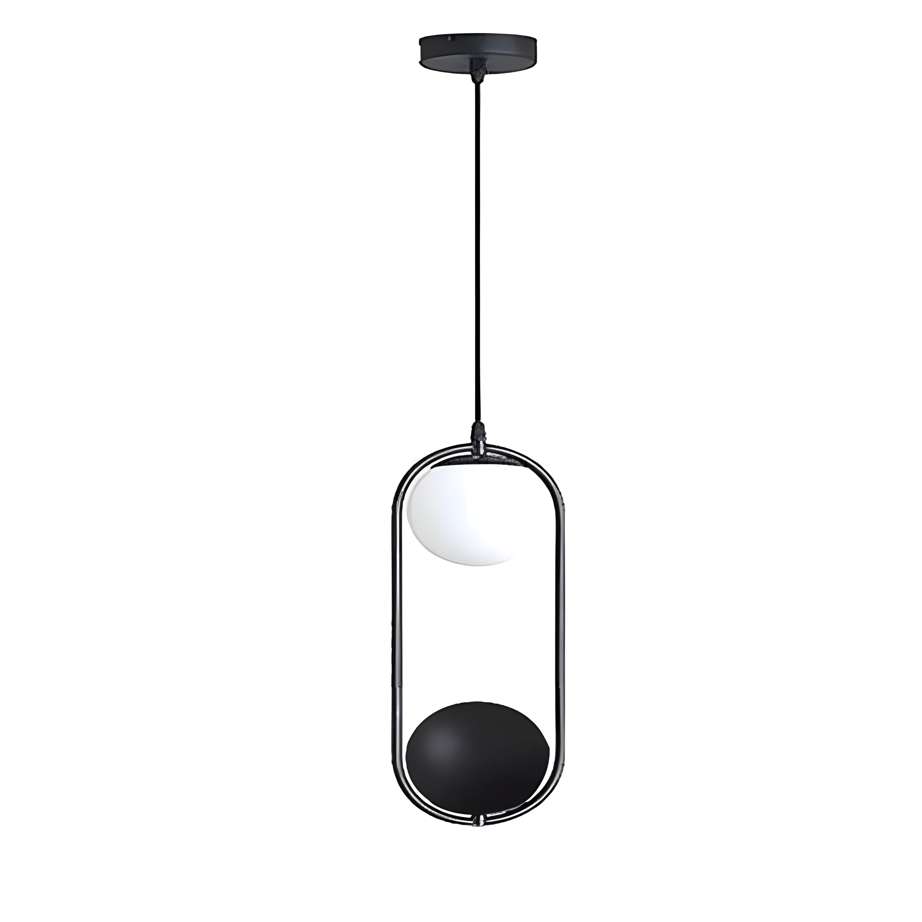 BotanicAura Suspension LED Nordic avec Pot de Plante | Unique Lampe-Plante