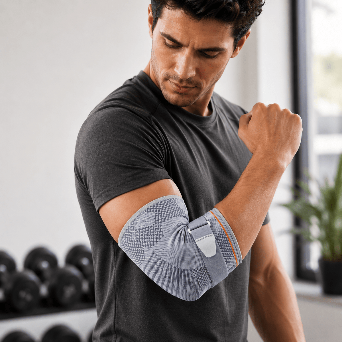 Adjustable Elbow Compression Sleeve - Sport & Tennis Elbow Relief