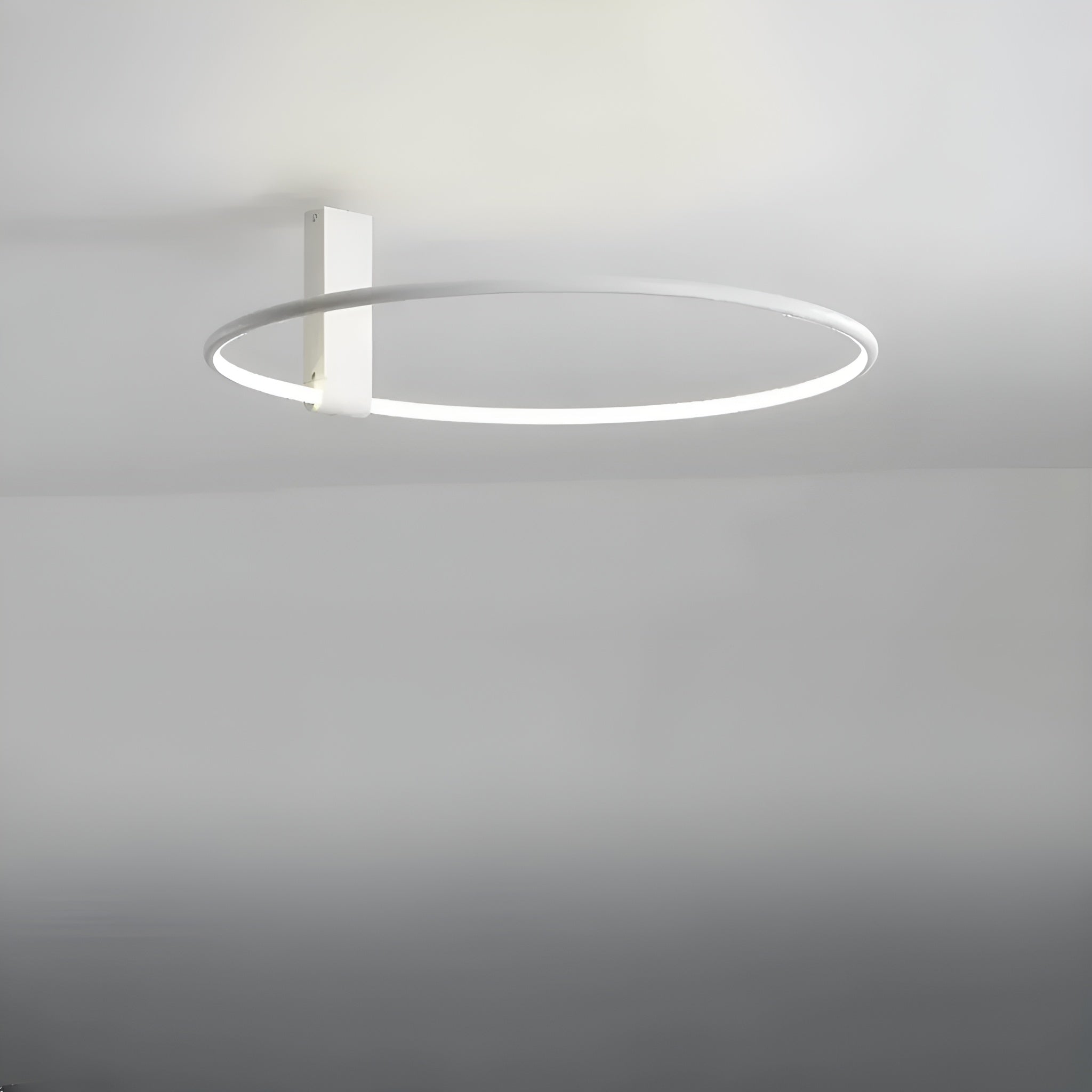 Plafonnier LED Moderne Économique | Salon et Salle à Manger Stylé Noir ou Blanc