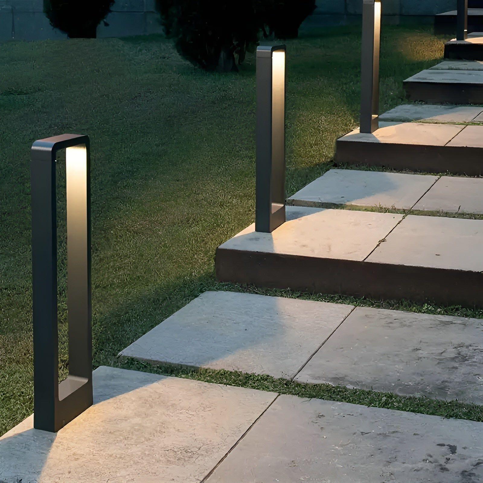 Borne Lumineuse Aluminium LED | Terrasse et Allée Résistante 30 ou 40cm