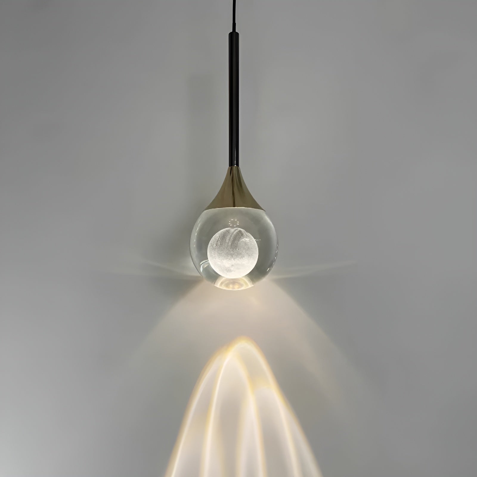 Suspension Décorative Argent | Élégante pour Maison Restaurant et Bar Lumière Chaude